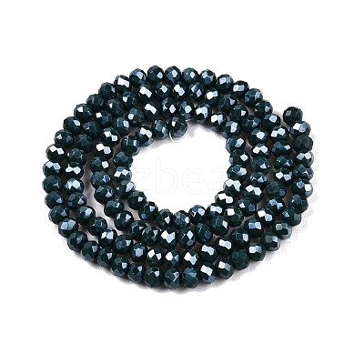 Electroplate Glass Beads Strands EGLA-A044-P3mm-A12-1