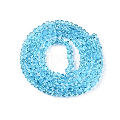 Glass Beads Strands EGLA-A044-T2mm-D08-1