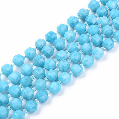 Natural Quartz Beads Strands X-G-R482-09-8mm-1-1