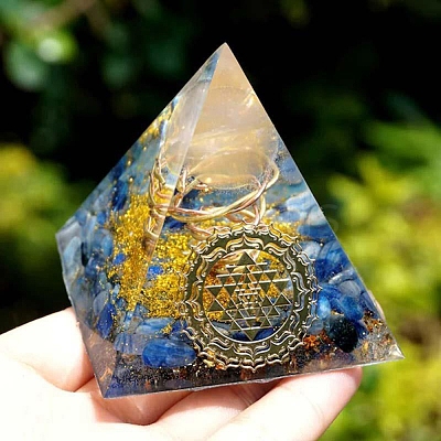 Orgonite Pyramid Resin Energy Generators PW-WG42768-18-1