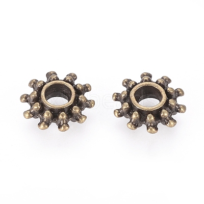 Tibetan Style Spacer Beads LS-MLFH10384Y-NF-1