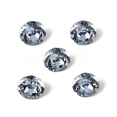 Glass Rhinestone Cabochons GLAA-A018-8mm-211-1