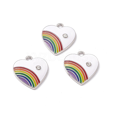 Alloy Enamel Pendant ENAM-H039-07P-1