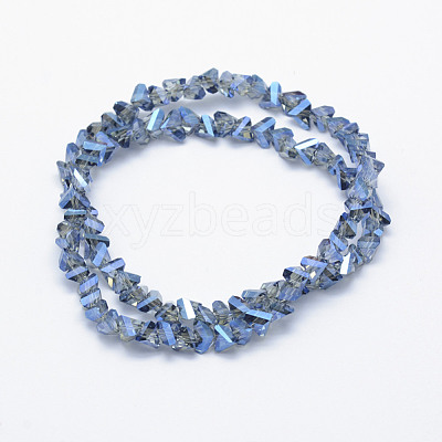 Electroplate Glass Beads Strands EGLA-J143-A-FR01-1