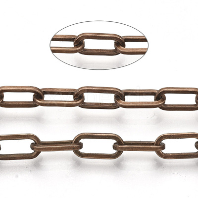 Unwelded Iron Paperclip Chains CH-S125-02E-R-1