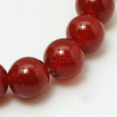 Natural Carnelian Beads Strands G-G338-12mm-02-1