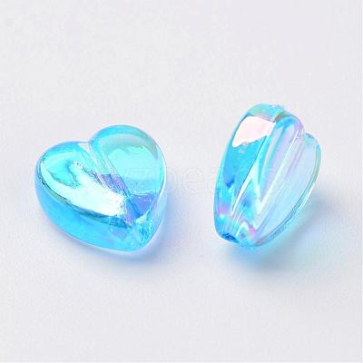 Transparent Acrylic Beads PL539-833-1