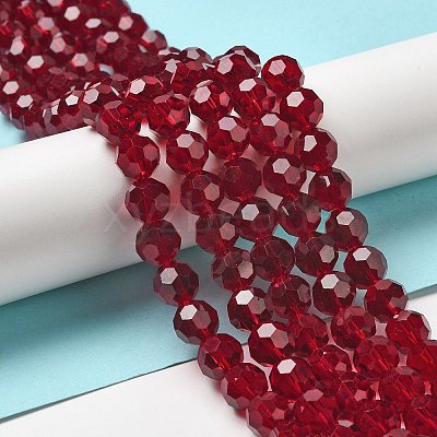 Transparent Glass Beads EGLA-A035-T10mm-D02-1