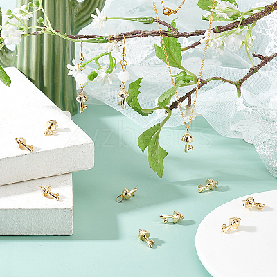 12Pcs Brass Pendants KK-DC0002-20-1