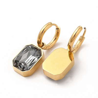 Ion Plating(IP) 304 Stainless Steel Hoop Earring EJEW-C017-06G-02-1