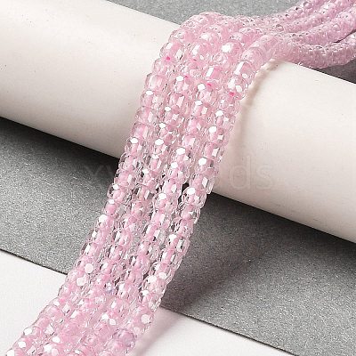 Cubic Zirconia Bead Strands ZIRC-G001-01E-1