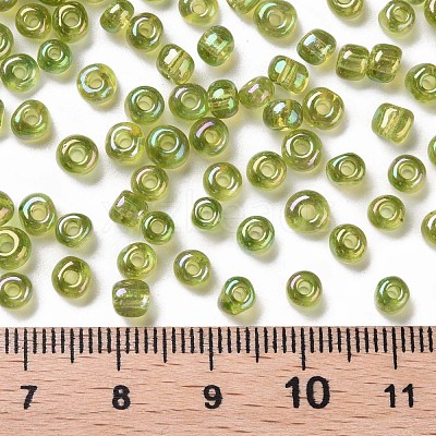 6/0 Round Glass Seed Beads SEED-US0003-4mm-164-1