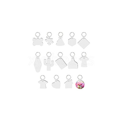 Sublimation Double-Sided Blank MDF Keychains KEYC-GA0001-38-1
