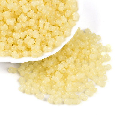 Transparent Colours Glass Seed Beads SEED-R001-01H-1