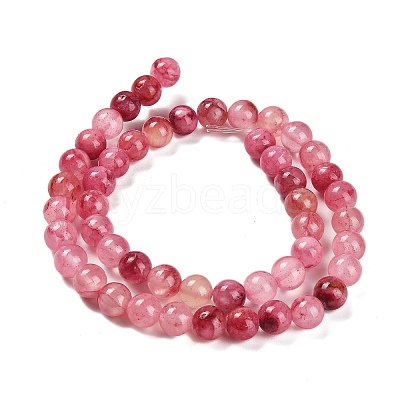 Natural Green Jade Beads Strands G-B128-A06-03-1