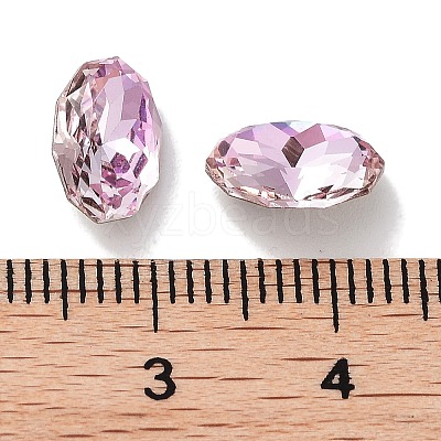 Glass Rhinestone Cabochons RGLA-G020-02C-D508-1