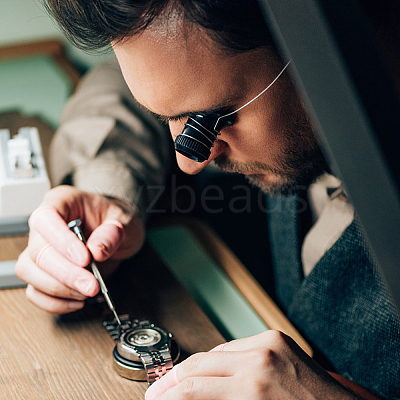 Steel Magnifying Glass Holder FIND-WH0148-195-1