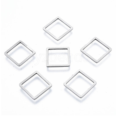 Non-Tarnish 201 Stainless Steel Linking Rings STAS-N090-T01-1-1