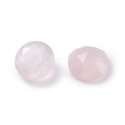Natural Rose Quartz Cabochons G-G835-A01-04-1
