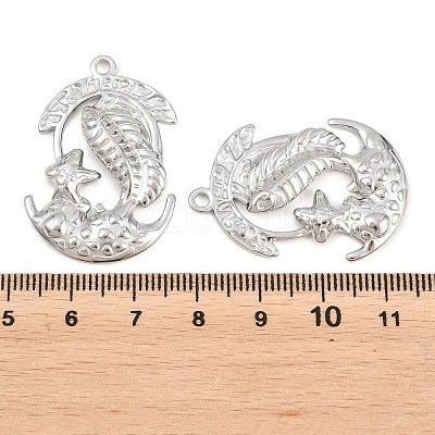 304 Stainless Steel Pendants STAS-K309-03A-P-1