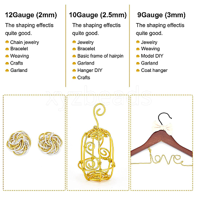 Round Aluminum Wire AW-BC0001-2mm-09-1