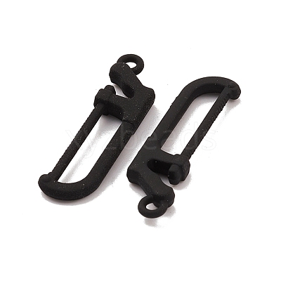 Spray Painted Alloy Pendants PALLOY-K003-20-1