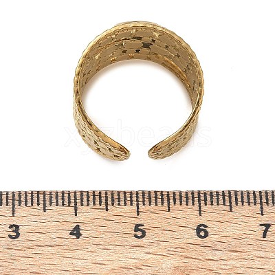 304 Stainless Steel Cuff Ring Components SA-CBA37BC-15A-G-1