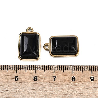 Natural Obsidian Pendants STAS-K291-04G-10-1