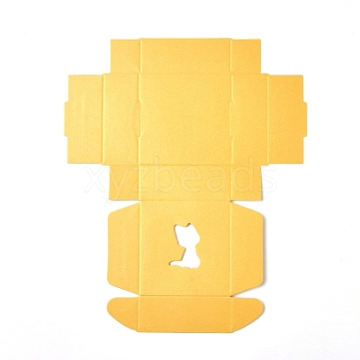 Foldable Kraft Paper Gift Boxes CON-WH0069-75C-1