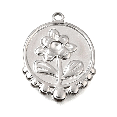 304 Stainless Steel Pendants SA-CBAF4B0-02P-04-1