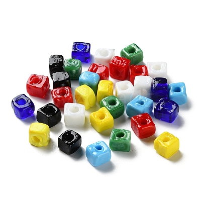 Handmade Lampwork Beads LAMP-Q003-01H-1