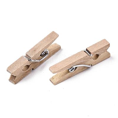 Wooden Craft Pegs Clips WOOD-R249-019-1