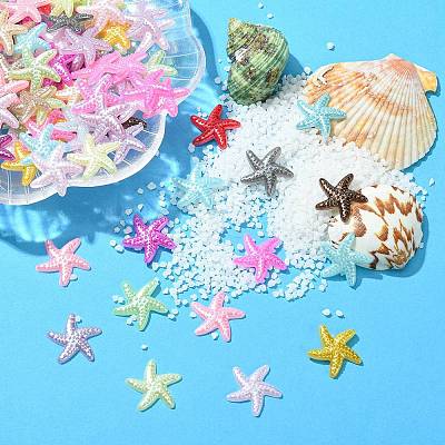 ABS Plastic Imitation Pearl Cabochons OACR-YW0001-77-1