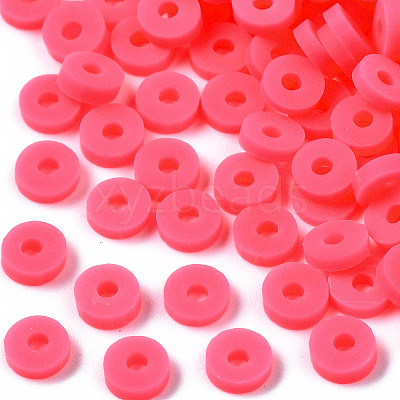 Handmade Polymer Clay Beads CLAY-R067-4.0mm-B45-1