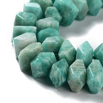 Natural Amazonite Beads Strands G-D091-A20-1