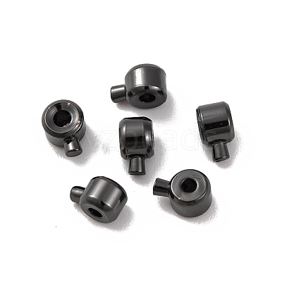 Brass Crimp Beads KK-Z030-17B-B-1