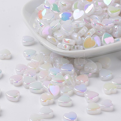Transparent Acrylic Beads X-PL539-878-1