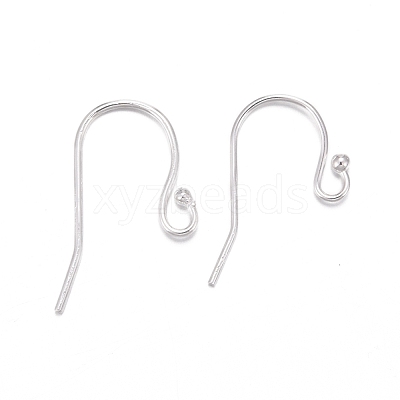 925 Sterling Silver Earring Hooks STER-K167-051B-S-1