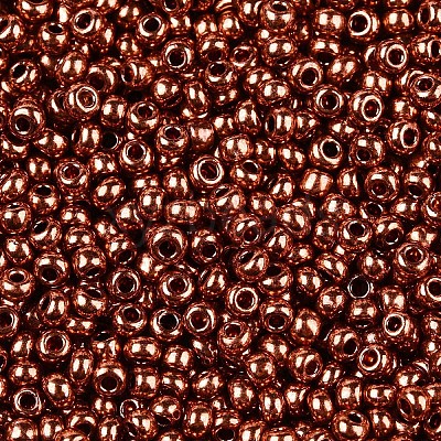11/0 FGB Grade A Dyed Glass Seed Beads X-SEED-N001-C-0570-1