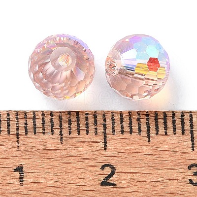 AB Color Plated Glass Beads EGLA-P059-02A-AB04-1