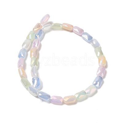 Electroplate Glass Beads Strands EGLA-P065-02A-01-1