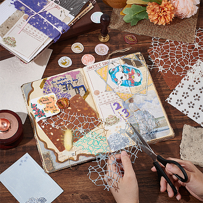 Creative Mixed Special Material Textured Paper DIY-WH0504-01-1