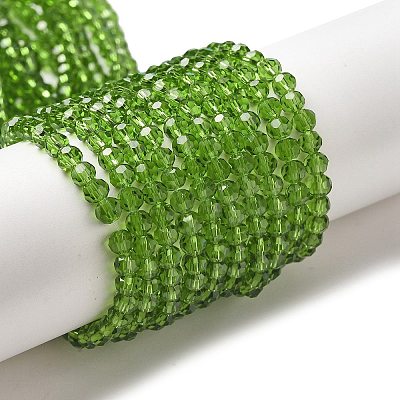 Transparent Glass Beads EGLA-A035-T4mm-D11-1