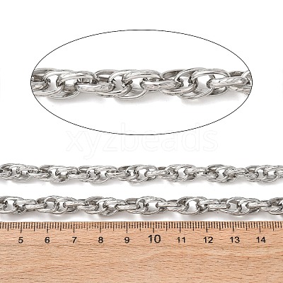 304 Stainless Steel Rope Chains CHS-A021-07B-P-1