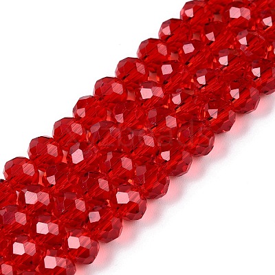 Glass Beads Strands EGLA-A044-T6mm-D01-1