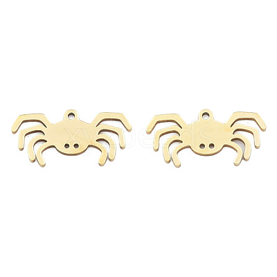 Ion Plating(IP) 201 Stainless Steel Pendants STAS-N098-080LG-1
