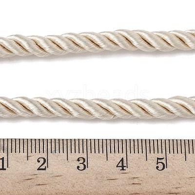 5MM Nylon Twisted Cord Necklace Making FIND-G096-01G-15-1