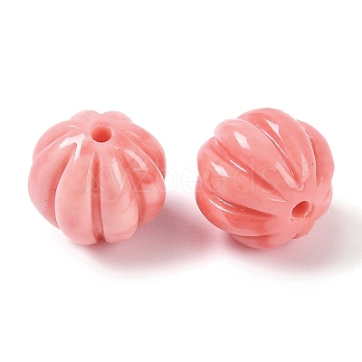 Synthetic Shell Dyed Beads SHEL-H005-31-1