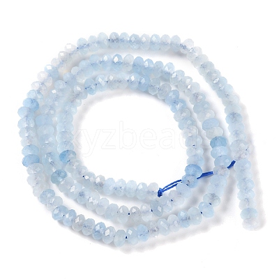 Natural Aquamarine Beads Strands G-E194-12-01-1