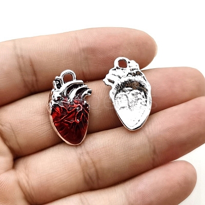Alloy Enamel Pendants PW-WG99962-01-1